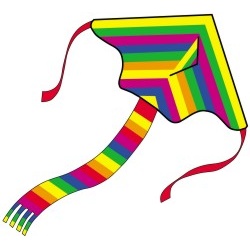 Vlieger Delta Regenboog