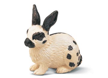 Lees Meer... : 13121 schleich konijn zwart wit