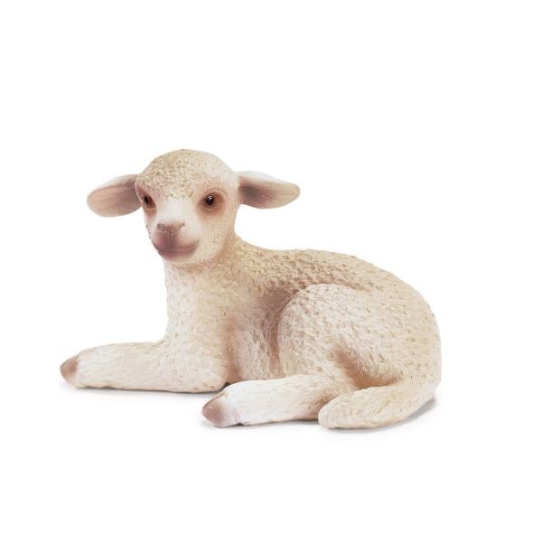 Lees Meer... : 13284 Schleich liggend Lammetje