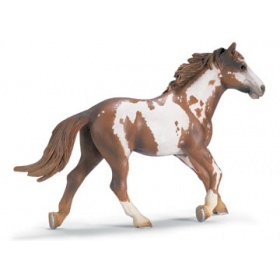 Vergroot de afbeelding 13616 Schleich pinto hengst