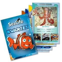 Spel kwartet sealife