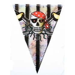 Vlaggenlijn Red Pirate 6 meter