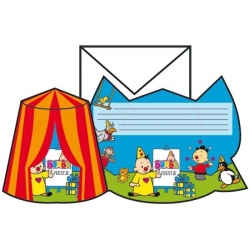 Bumba uitnodigingen 8 stuks