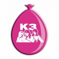 K3 Ballonnen (8 stuks)