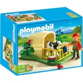 5124 Playmobil Boerin Met Kalf