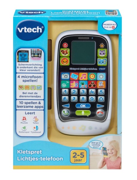 Vtech Kleuter Kletspret Lichtjestelefoon