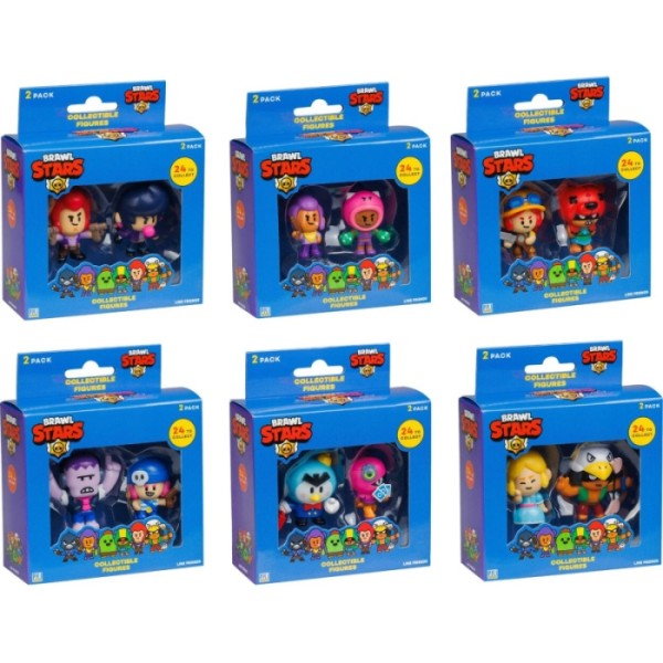 Brawl Stars Figures 4,5 Cm 2 Pack