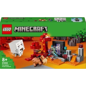 Vergroot 21255 Lego Minecraft Hinderlaag Bij Het Nether Portaal 21255 Lego Minecraft Hinderlaag Bij Het Nether Portaal
