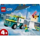60403 Lego City Vehicle Ambulance En Snowboarder
