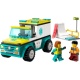 60403 Lego City Vehicle Ambulance En Snowboarder