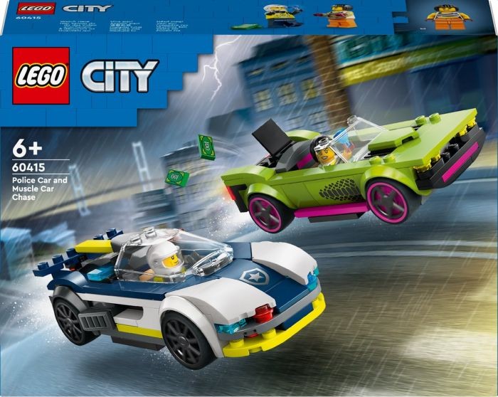 60415 Lego City Politiewagen En Snelle Achtervolging