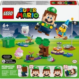 Vergroot Lego 71440 Super Mario Avonturen Met Interactieve Lego Luigi Lego 71440 Super Mario Avonturen Met Interactieve Lego Luigi