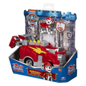 Vergroot Paw Patrol Rescue Knights Deluxe Vehicle Marshall Paw Patrol Rescue Knights Deluxe Vehicle Marshall