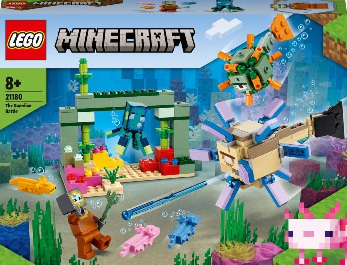 21180 Lego Minecraft de bewakersstrijd
