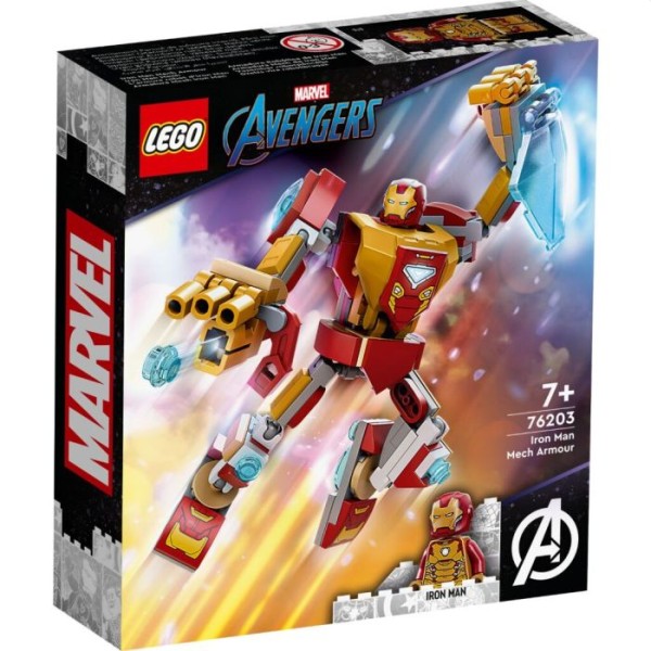 76203 Lego super heroes iron man mechapantser