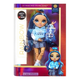 Vergroot Rainbow High Junior High Fashion Doll Skyler Bradshaw Blue Rainbow High Junior High Fashion Doll Skyler Bradshaw Blue