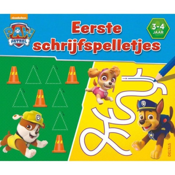 Paw Patrol eerste schrijfspelletjes (3-4 j.). 3 4 jaar, onb.uitv.