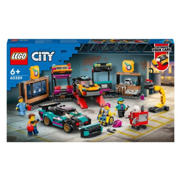 60389 Lego City Garage Voor Aanpasbare Auto's