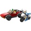 60392 Lego City Achtervolging Auto Op Politiemotor
