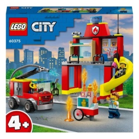 Vergroot 60375 Lego City De Brandweerkazerne En De Brandweerwagen 60375 Lego City De Brandweerkazerne En De Brandweerwagen