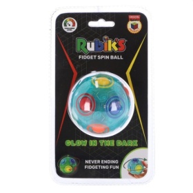 Rubik's Spinning Rainbow Ball Glow