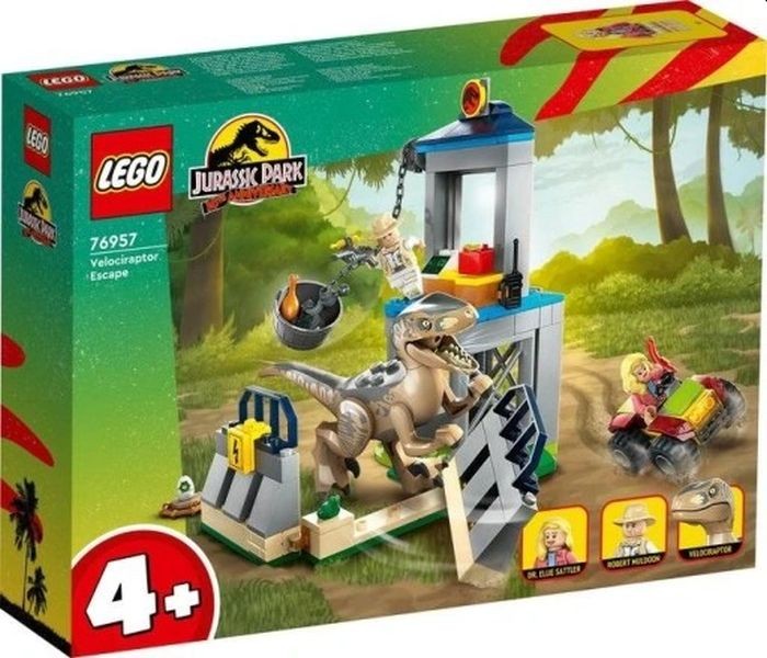 76957 Lego Jurrassic World Velocipartor Ontsnapping