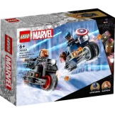 76260 Lego Super Hero Captain America & Black Widow Motoren