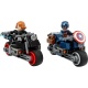 76260 Lego Super Hero Captain America & Black Widow Motoren