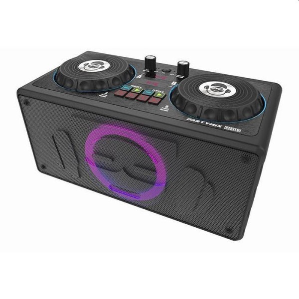Idance Dj303 Audio Party Speaker Draadloos Bluetooth 5.0 En Usb 2 Mixers Inclusief Microfoon
