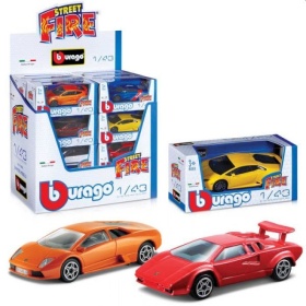 Vergroot Auto Burago Street Fire 1:43 Auto Burago Street Fire 1:43