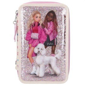 Vergroot Topmodel 3-vaks etui bling bling Topmodel 3-vaks etui bling bling