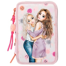 Vergroot Topmodel 3-Vaks Etui Happy Together Topmodel 3-Vaks Etui Happy Together
