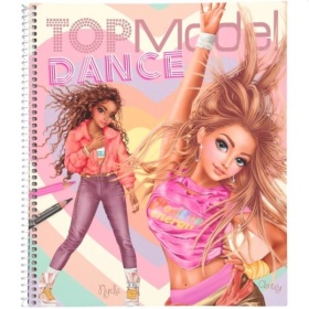 Topmodel dance kleurboek
