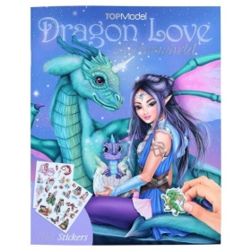 Vergroot Topmodel Stickerworld Dragon Love Topmodel Stickerworld Dragon Love