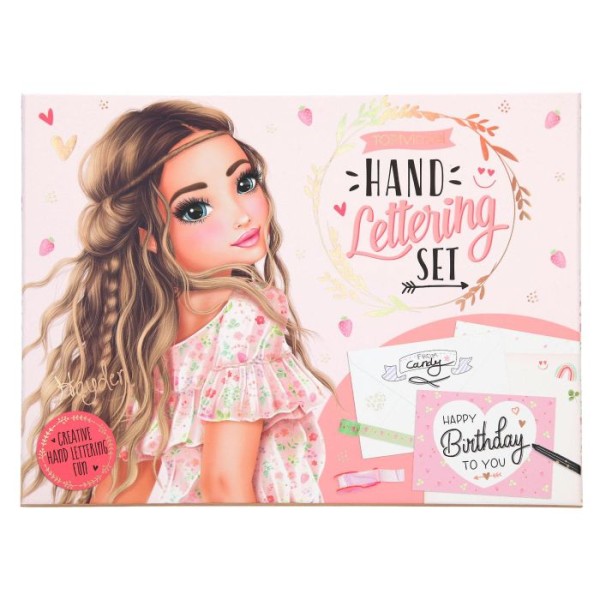 TOPModel brievenbox handlettering