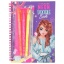 Topmodel Neon Doodle Kleurboek Met Neon Stiften