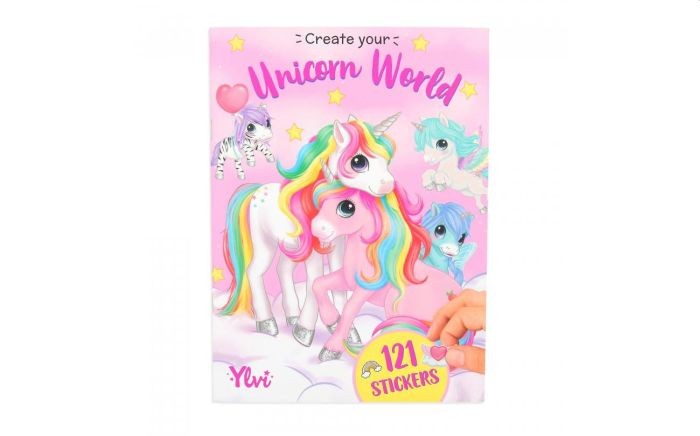 Create Your Ylvi Unicorn World Stickerboek