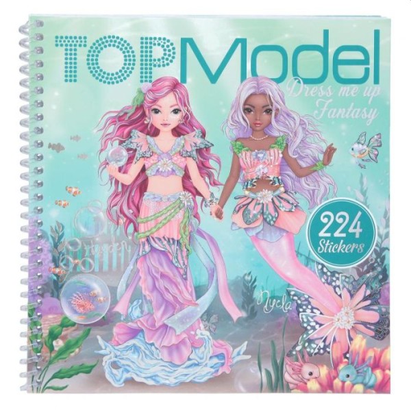 Depesche - TOPModel Fantasy Model Dress Me Up - stickerboek