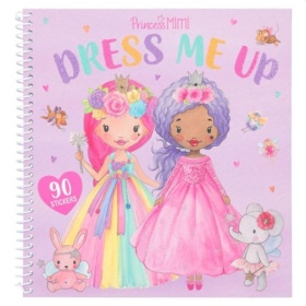 Vergroot Princess Mimi dress me up stickerboek Princess Mimi dress me up stickerboek