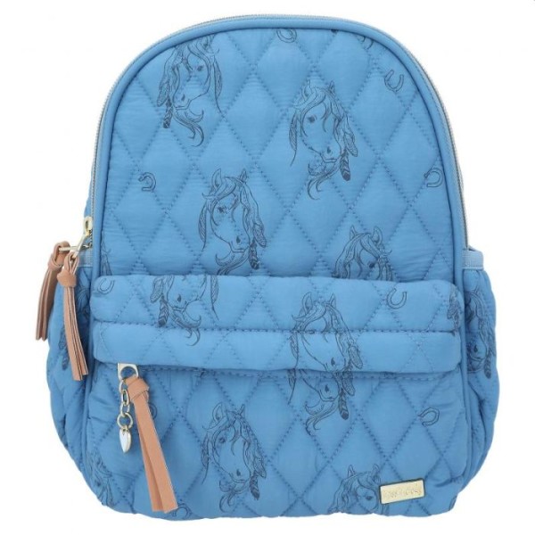 Miss Melody rugzak BLUE QUILT
