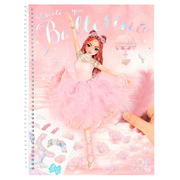 Create Your Topmodel Kleurboek Met Stickers Ballet