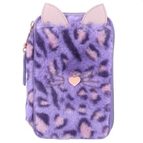 Vergroot Topmodel 3 Vaks Etui Lilac Leo Love Topmodel 3 Vaks Etui Lilac Leo Love