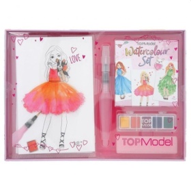 Vergroot Topmodel Waterverf Topmodel Waterverf