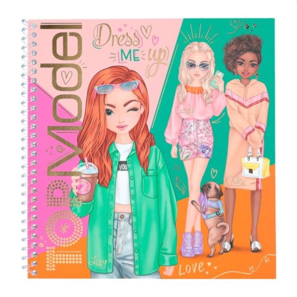 TOPModel Dress Me Up stickerboek