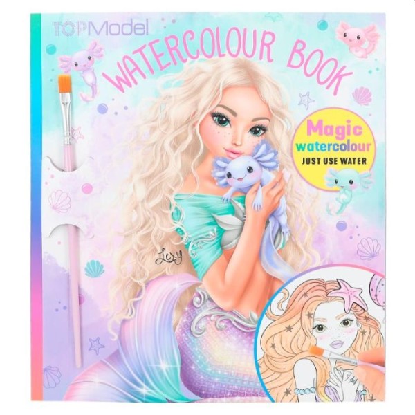 Depesche - TOPModel waterverf boek MERMAID