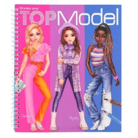 Vergroot Create Your Topmodel Kleurboek Create Your Topmodel Kleurboek