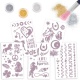 Miss Melody Glitter Tattoos Night Horses
