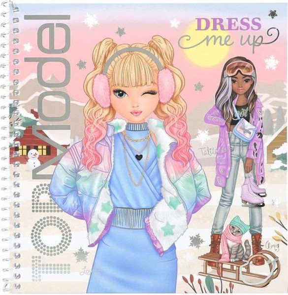 TOPModel Dress Me Up stickerboek WINTER WONDER