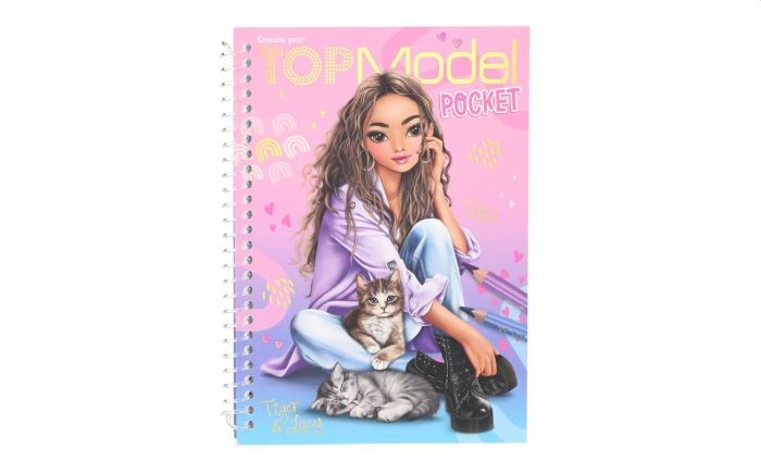 Topmodel Pocket Kleurboek