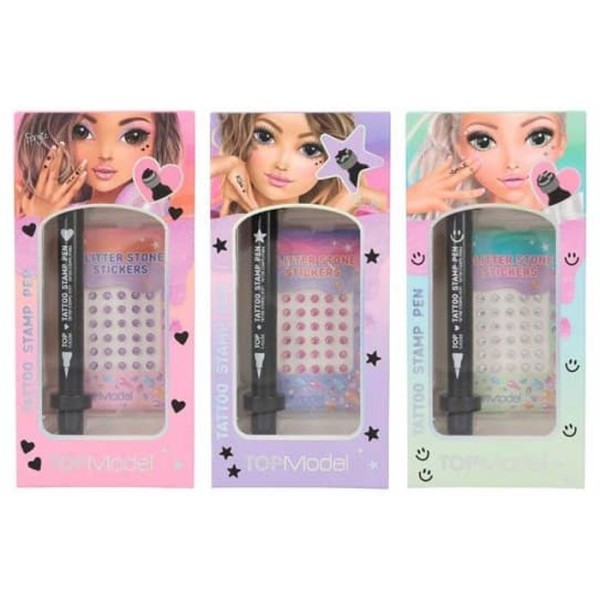 Depesche - TOPModel tattoo pen met glitter - BEAUTY and ME